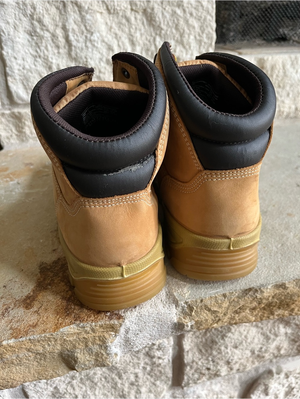 Herman Survivors Tan Work Boots NIB - Picture 4 of 12